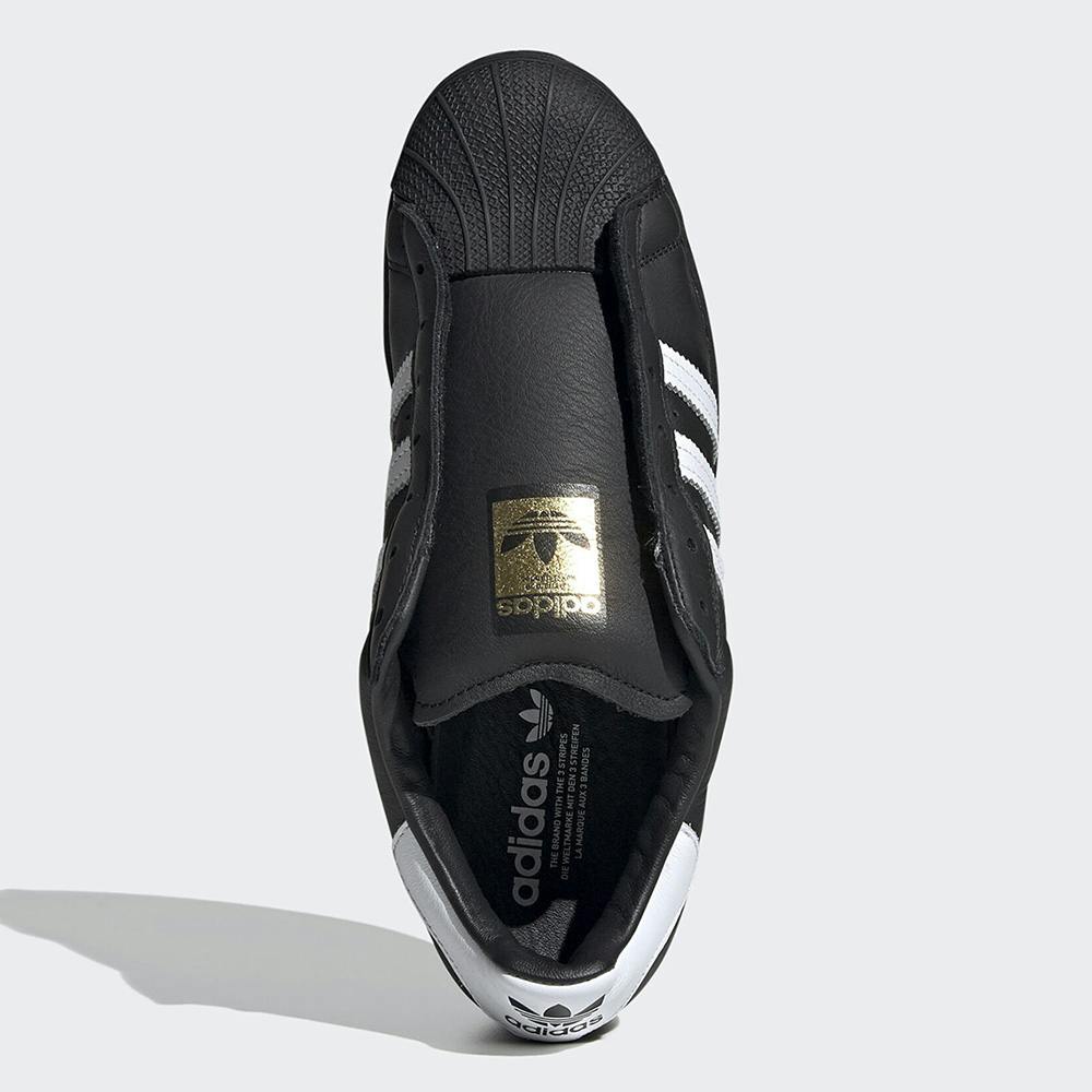 Adidas shell toe no laces clearance